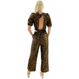 Leopard Bow Back Zita Top & Pants (sold separately)