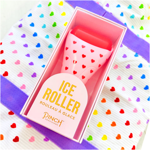 Heart Print Cryo Facial Ice Roller