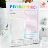 Holiday Recipe, Priorities & Dog Sitter Notepads