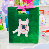 Customize Your Dog & Palm Hand Beaded Totes