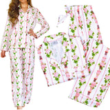 Pink Nutcracker Floral Holiday Pajamas