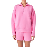 Bubblegum Pink Super Soft Scuba Shorts & Top (sold separately)