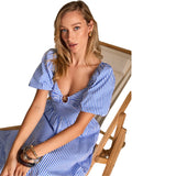 Starfish Charm Bow Back Michelle Dress