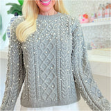 Wool Blend Miss Pearl Sweater