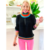 Marriott Rainbow Zip Up Sweater