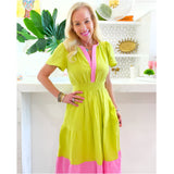 Smocked Waist Sarasota Dress w/Pockets