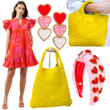 Flutter Sleeve Maylene Dress w/Pockets