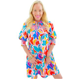 Cotton Smocked Puff Sleeve Reagan Dress