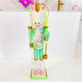 6” Happy Unicorn Nutcracker Ornaments