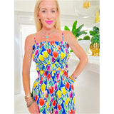 Ruffle Trim Cotton Key West Short Set (sold together)