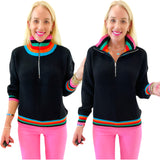 Marriott Rainbow Zip Up Sweater