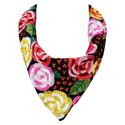 Handmade Beaded Collar Necklace