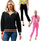 Marriott Rainbow Zip Up Sweater