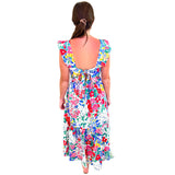 Floral Bow Back Marcie Dress