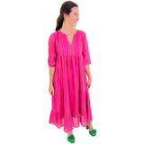 Metallic Pink Lurex Margaux Dress (+Kids Size)