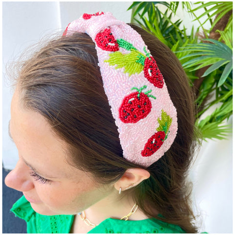 Custom Hand Beaded Headbands - 3 Styles