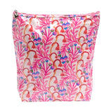 Waterproof Pink Floral Cosmetic Bags