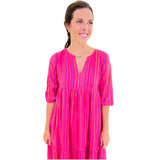 Metallic Pink Lurex Margaux Dress (+Kids Size)