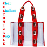 CUSTOMIZABLE Clear Stadium Bag