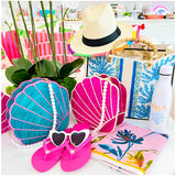 Palm Beach or Capri Cosmetic Case & Insulated Water Bottles