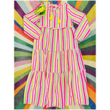 Cotton Rainbow Brite Dress