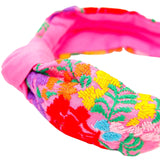 Knotted & Embroidered Headbands - 11 COLORS!