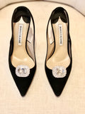 Oval Rhinestone Clip on Shoe Jewelry!