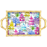 Chang Mai Chinoiserie Garden Party Tray