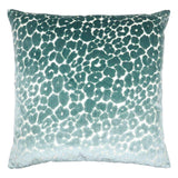 Handcrafted 22” Velvet Pillow in Sea