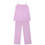 Pink Pineapple Pima Cotton Pajamas