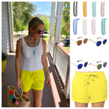 Summer Staple: Yellow Linen Shorts 😊