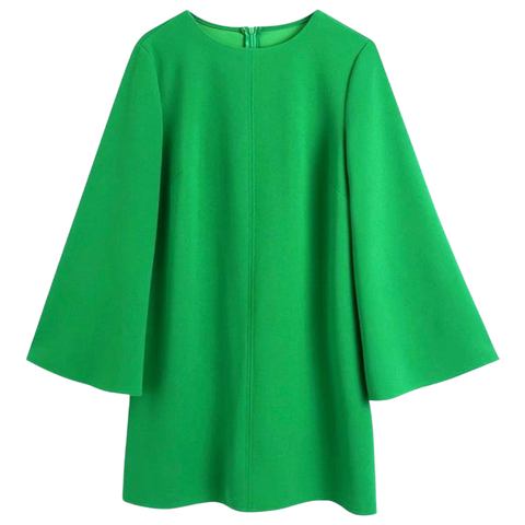 Green Dolman Sleeve Rhode Dress