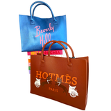Hotmes & Beverly Hills Vegan Leather 17” Totes