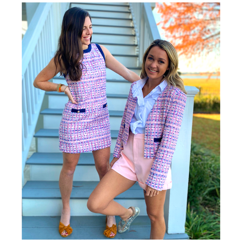 Orchid Tweed Mavin Jacket