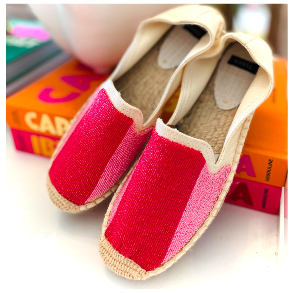 Beaded espadrilles 2025