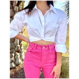 Pink High Waisted Della Jeans