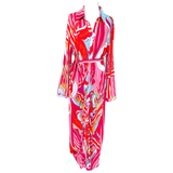 Pink Pucc Printed Nemar Dress