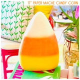 17” Paper Mache Candy Corn