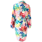 Multi Floral Abstract Heureuse Dress