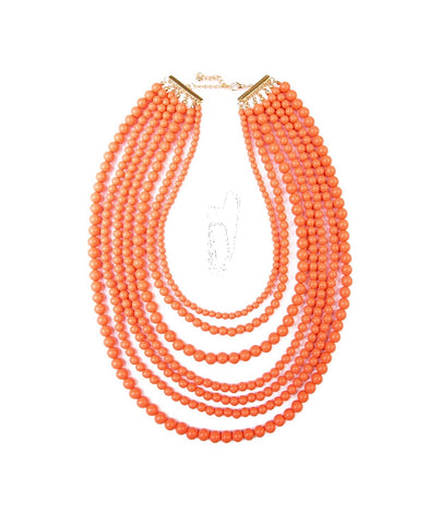 Corral Multi Strand Beaded Necklace