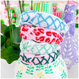 Hand Sewn Beaded Top Knot Headbands