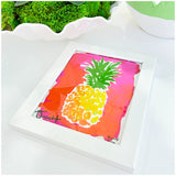 Tropical Numbered Prints in Lacquered Frame