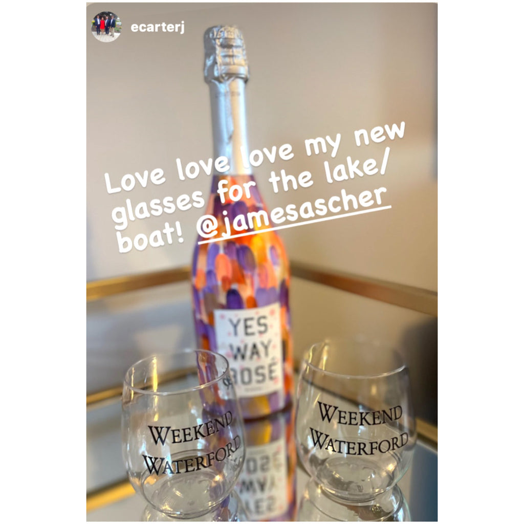 Le Cadeaux Fleur Acrylic Pitchers Wine Glasses Iced Tea Water Tumblers –  Baker Rowe