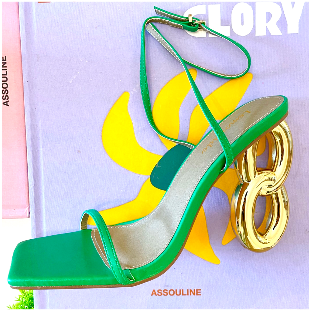 Kelly top green heels
