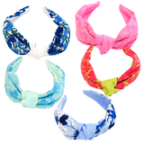 Knotted & Embroidered Headbands - 11 COLORS!