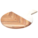 Handmade Marble & Wood Round & Rectangle Charcuterie Boards