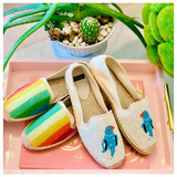 (23 Styles) Custom Hand Beaded Espadrilles + a DESIGN YOUR OWN!