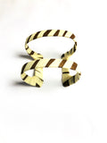 Straw Wrapped Cuff Bracelet