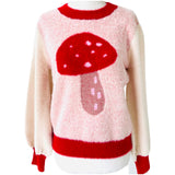 Geraldine Fuzzy Mushroom Sweater