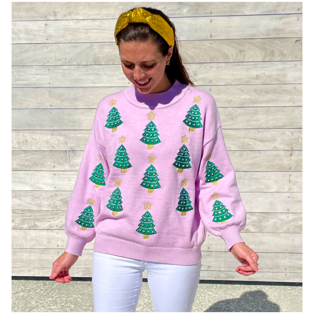 Purple christmas sweater online